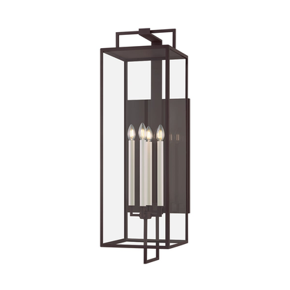 Troy Beckham Outdoor Wall Sconce Textured Bronze