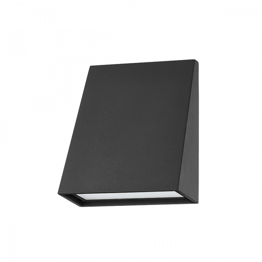 Troy Roy Outdoor Wall Sconce Textured Black