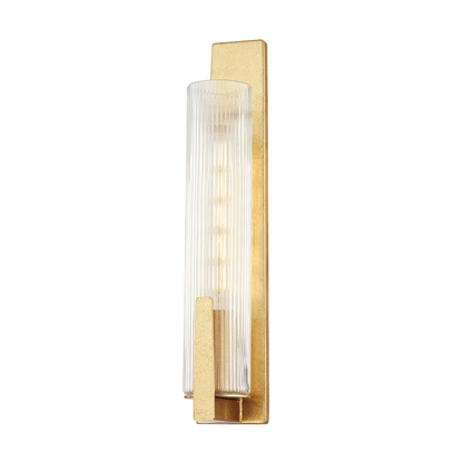 Troy Malakai Wall Sconce Vintage Gold Leaf