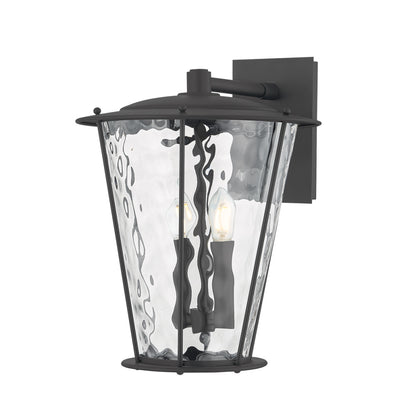 Troy Jantzen Outdoor Wall Sconce Textured Black