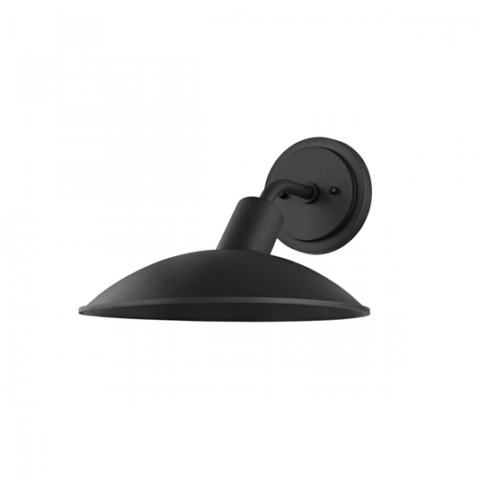 Troy Otis Outdoor Wall Sconce Textured Black