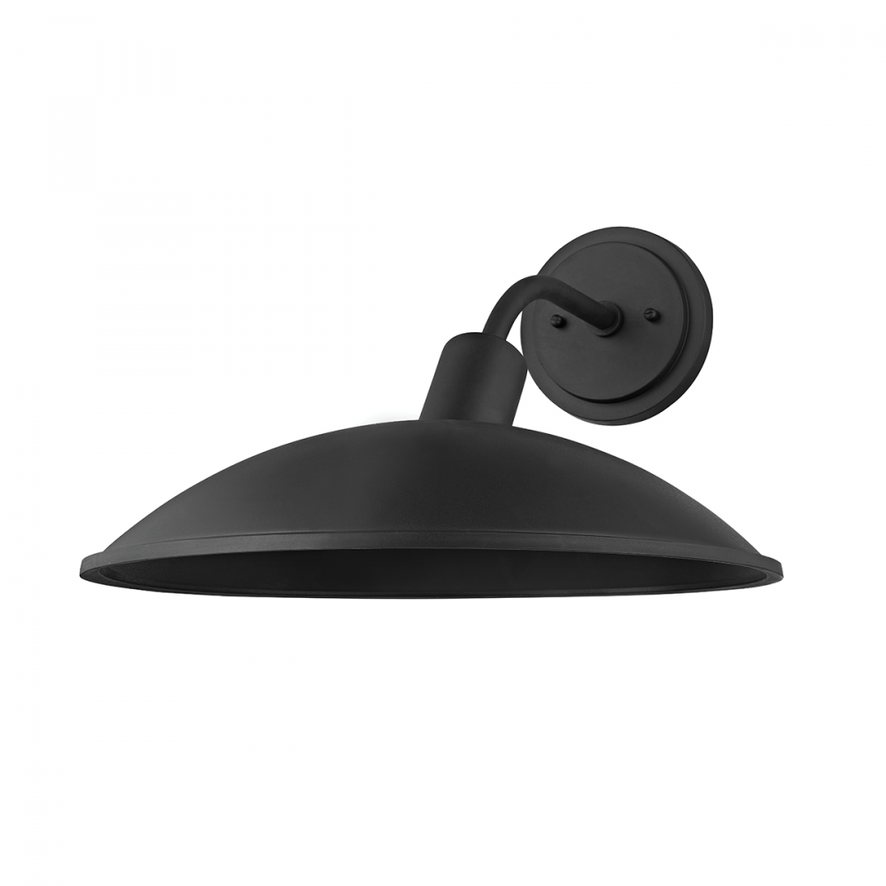 Troy Otis Outdoor Wall Sconce Textured Black