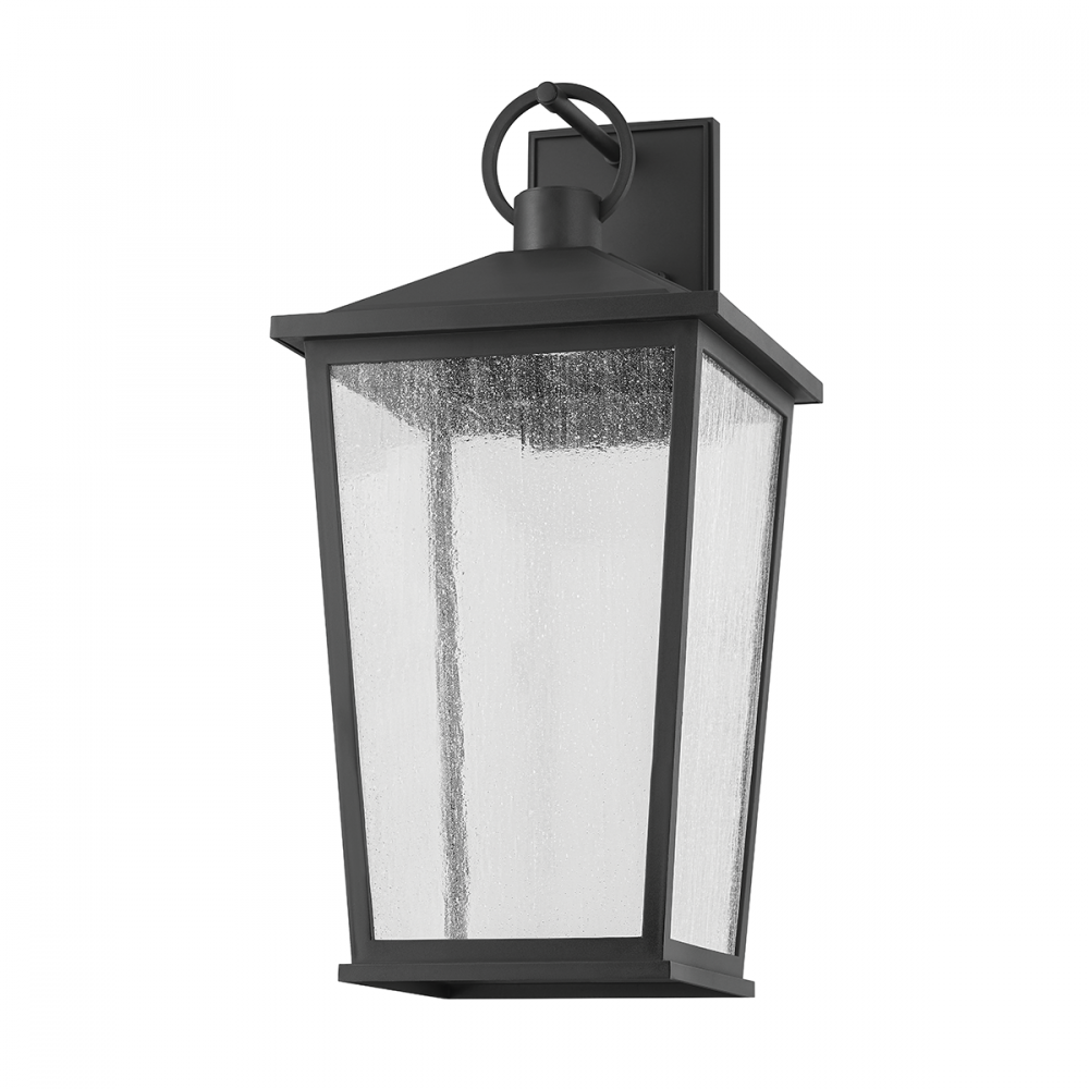 Troy Soren Outdoor Wall Sconce Textured Black