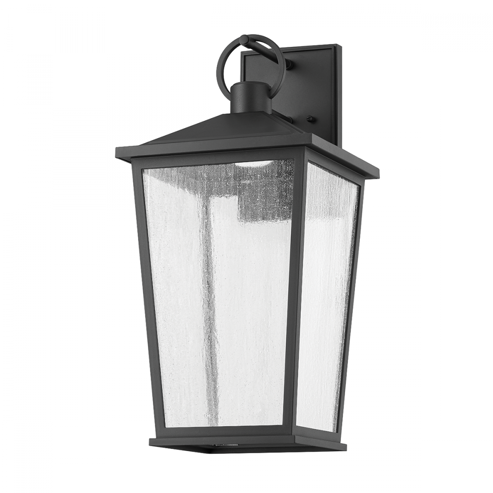 Troy Soren Outdoor Wall Sconce Textured Black