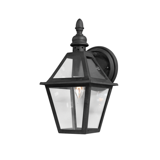 Troy Townsend Outdoor Wall Sconce Textured Black