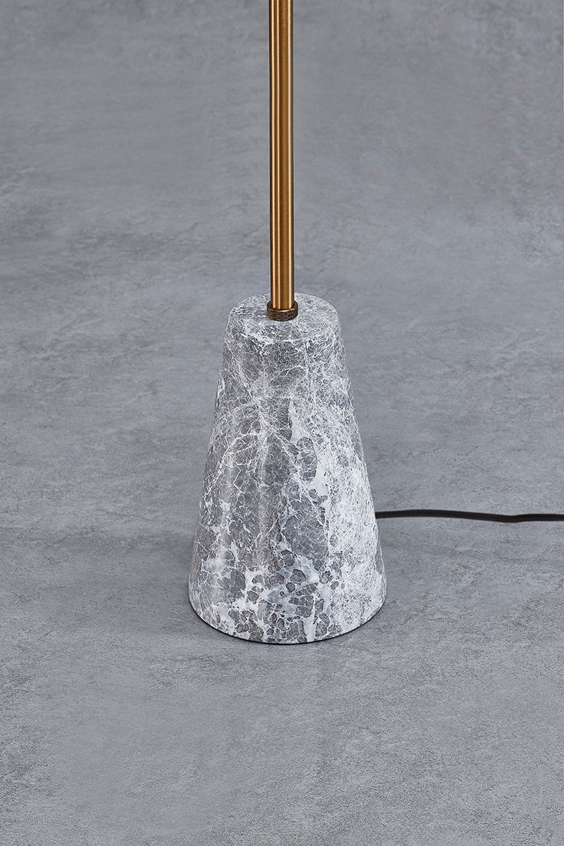Troy Bash Floor Lamp Patina Brass Detail 2