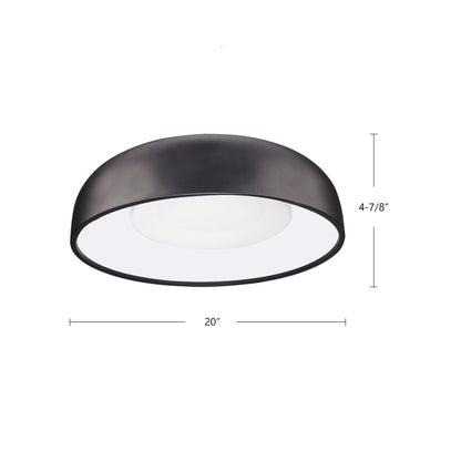 Beacon 20" LED Flush Mount