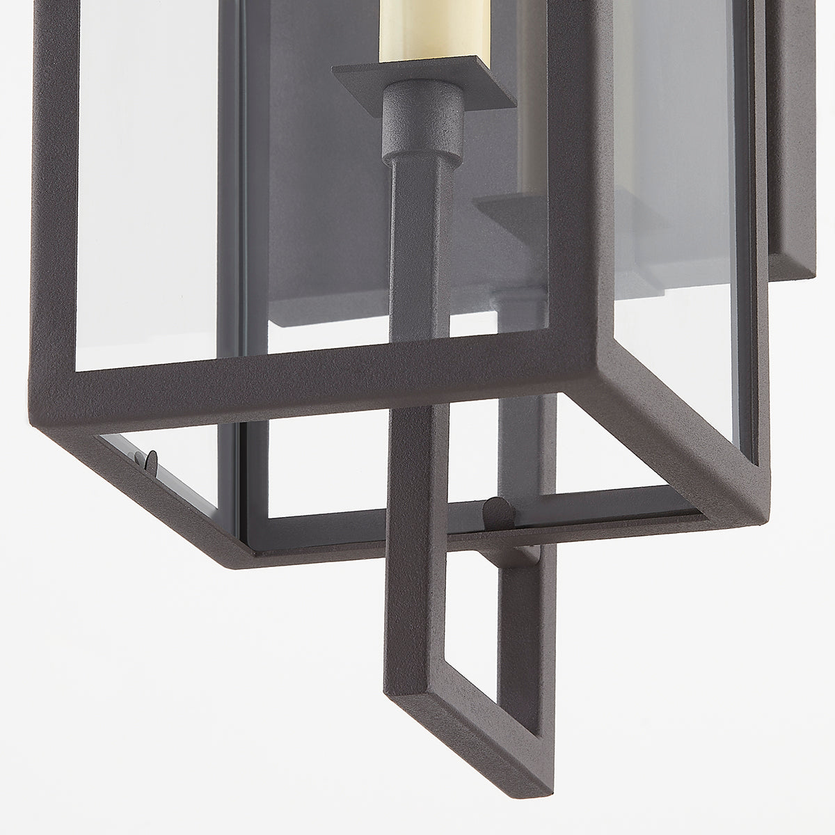 Troy Beckham Outdoor Wall Sconce Textured Bronze Detail 2
