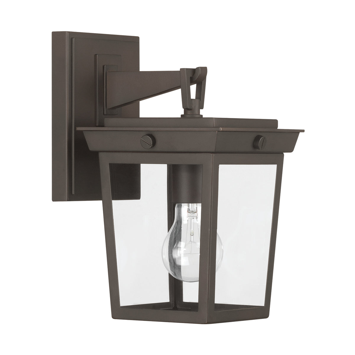 Crystorama Belmont 6.5" 1-Light Outdoor Wall Sconce - detail