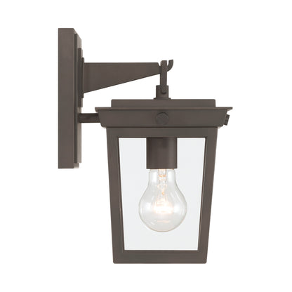 Crystorama Belmont 6.5" 1-Light Outdoor Wall Sconce - detail