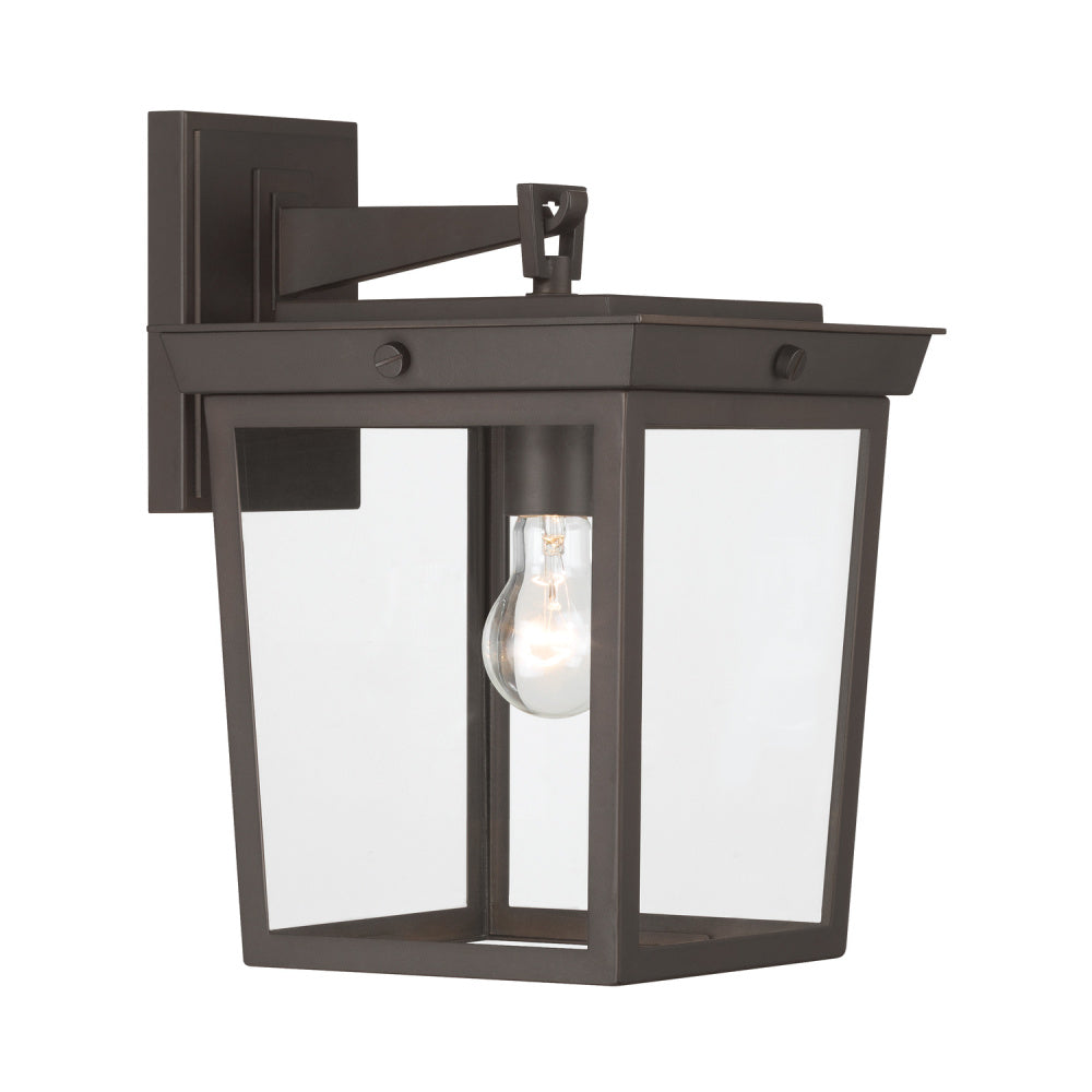 Crystorama Belmont 9.5" 1-Light Outdoor Wall Sconce