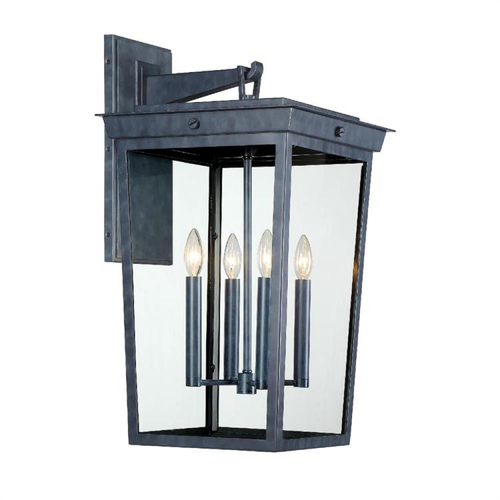 Crystorama Belmont Wall Sconce Graphite