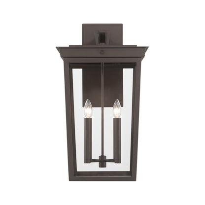 Crystorama Belmont 14" 4-Light Outdoor Wall Sconce - detail