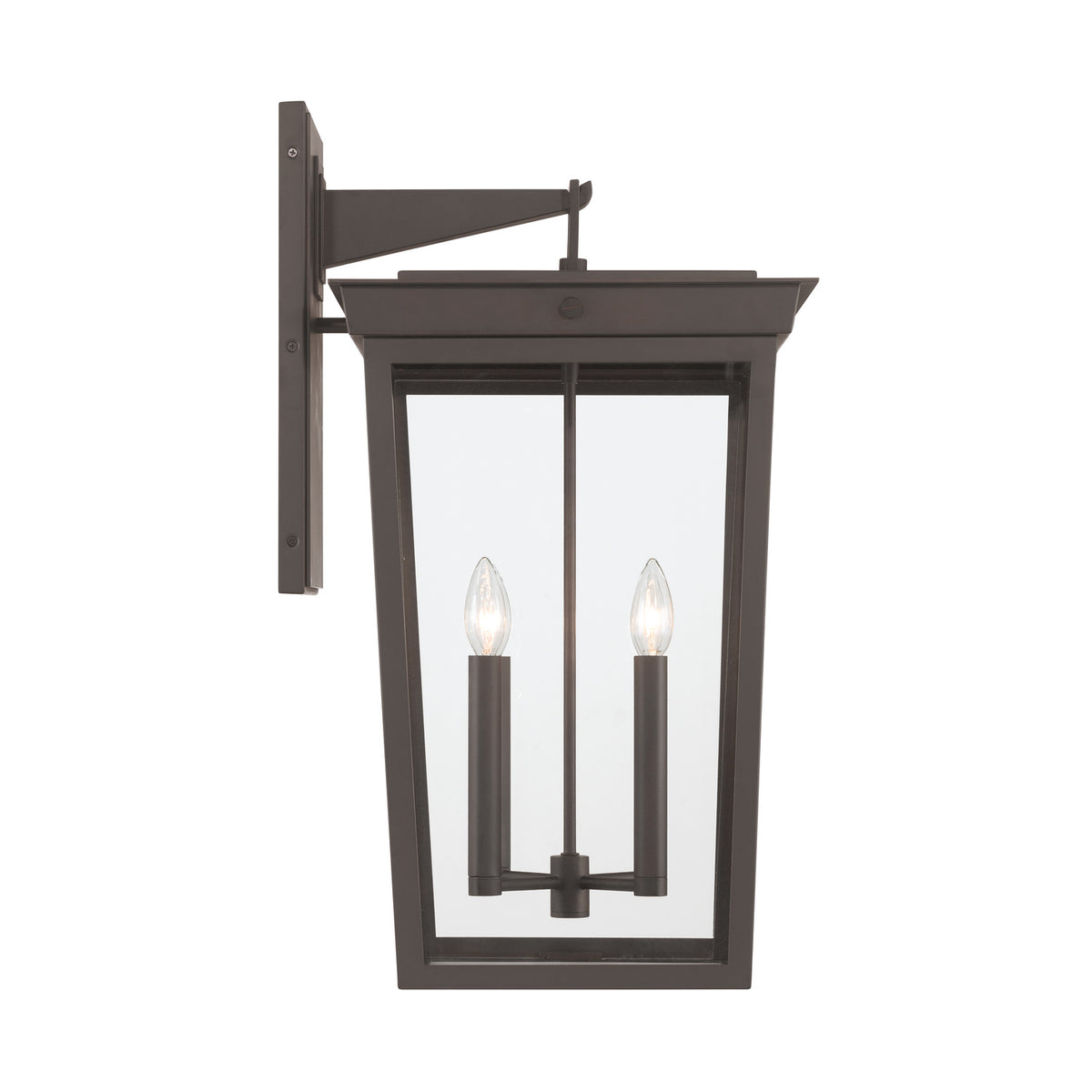 Crystorama Belmont 14" 4-Light Outdoor Wall Sconce - detail