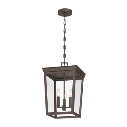 Crystorama Belmont 3-Light Outdoor Pendant - detail