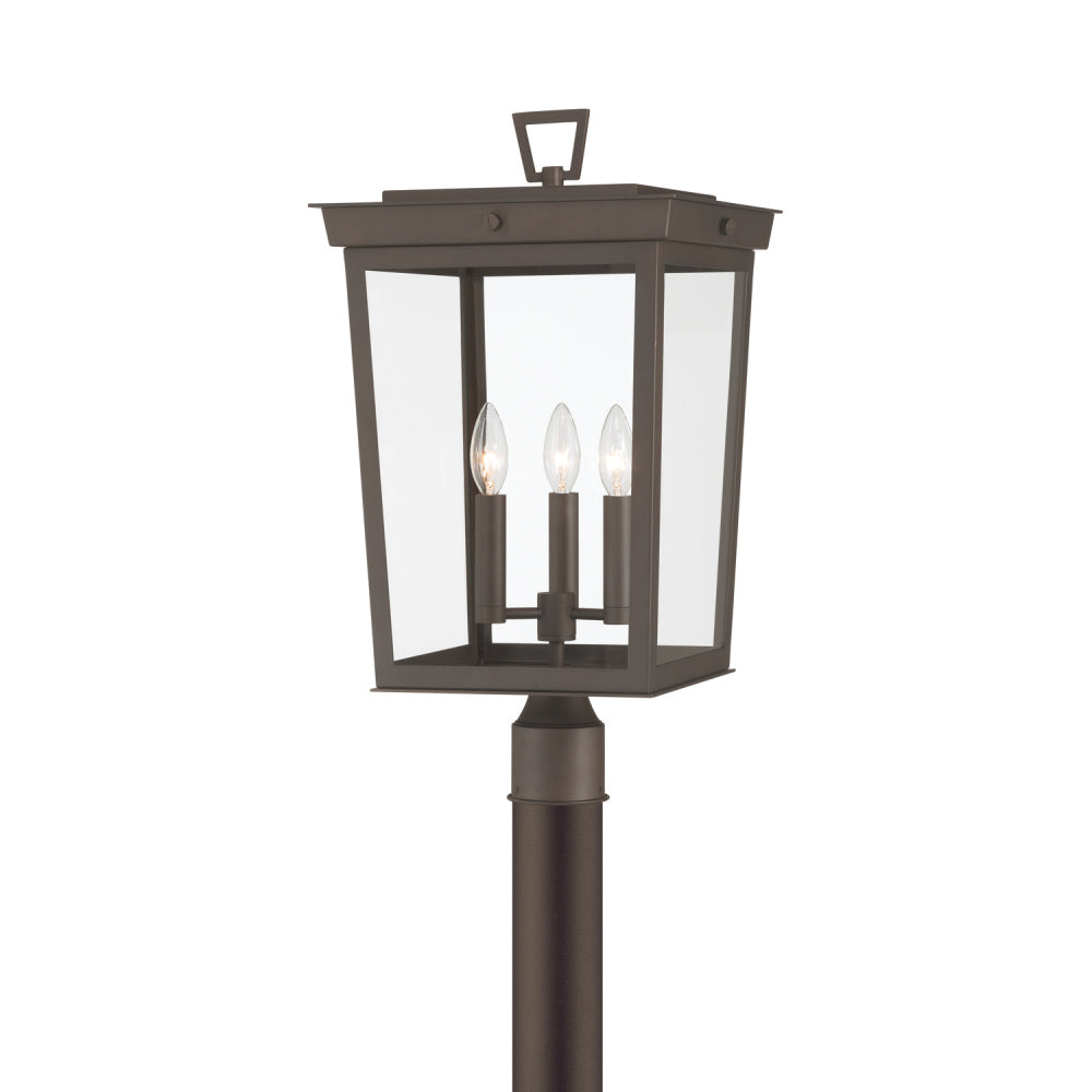 Crystorama Belmont 3-Light Outdoor Post Light