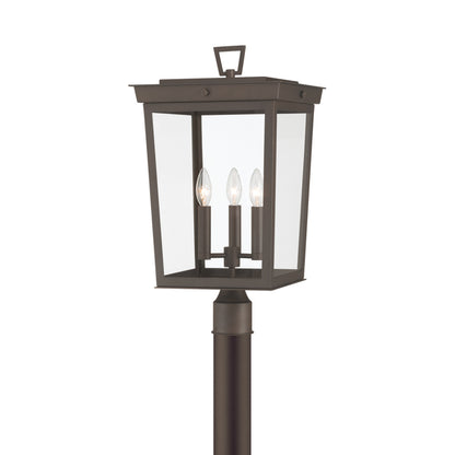 Crystorama Belmont 3-Light Outdoor Post Light