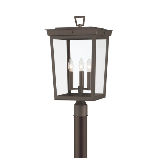 Crystorama Belmont 3-Light Outdoor Post Light