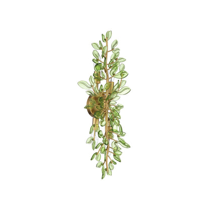 Crystorama Bridget 8.25" 4-Light Wall Sconce Green