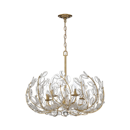 Crystorama Bridget 23.5" 5-Light Chandelier Clear - detail