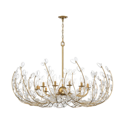 Crystorama Bridget 42" 12-Light Chandelier Clear
