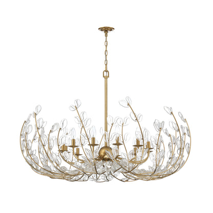 Crystorama Bridget 42" 12-Light Chandelier Clear - detail