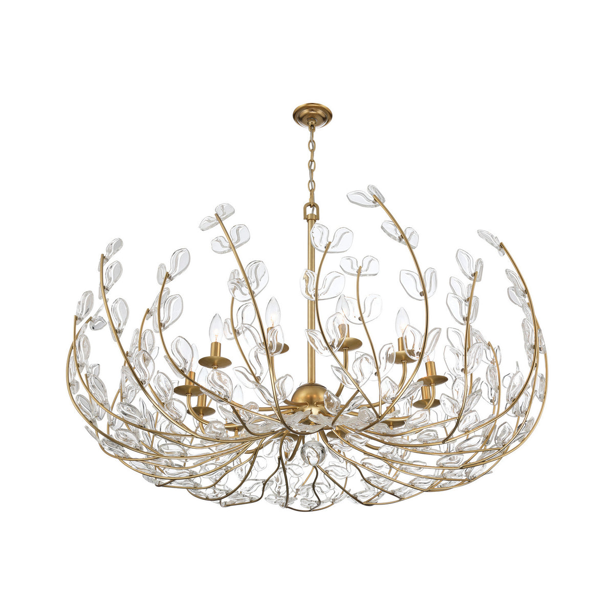 Crystorama Bridget 42" 12-Light Chandelier Clear - detail