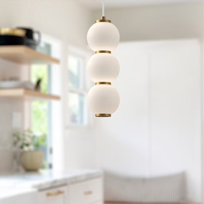 Bijou 7" Glass LED Pendant