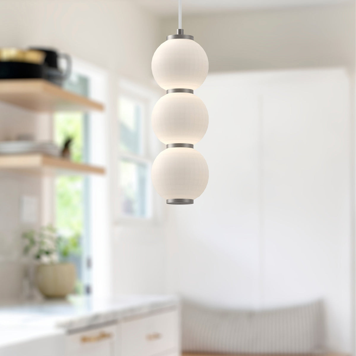 Bijou 7" Glass LED Pendant