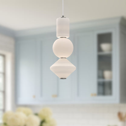 Bijou 8" Glass LED Pendant