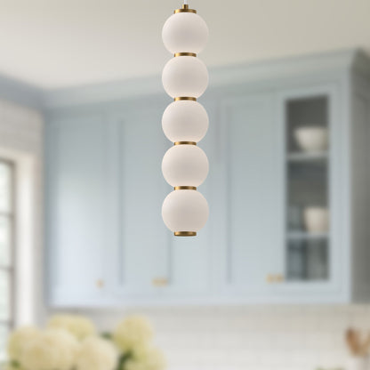 Bijou 5" Glass LED Pendant