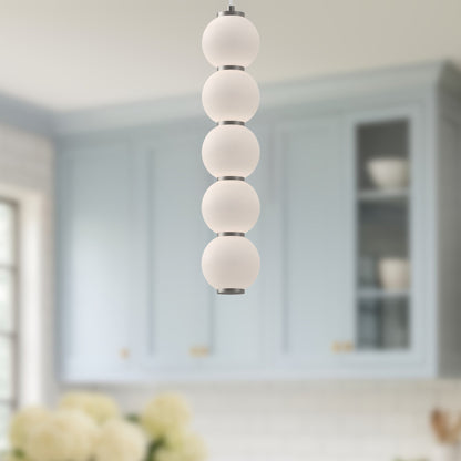 Bijou 5" Glass LED Pendant