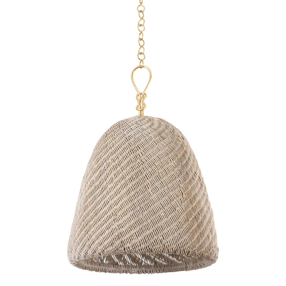 Hudson Valley Reina 21" Pendant Gold Leaf