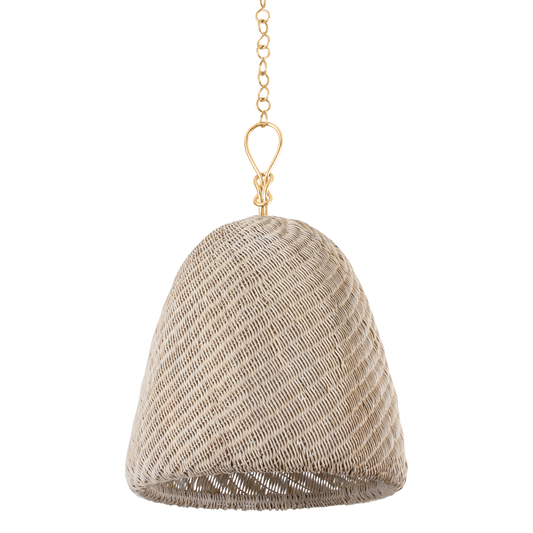 Hudson Valley Reina 21" Pendant Gold Leaf