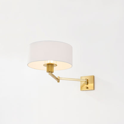 Hudson Valley Sammy Wall Sconce Aged Brass detail view 2