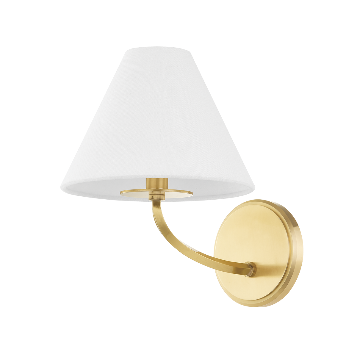 Hudson Valley Stacey Wall Sconce Aged Brass