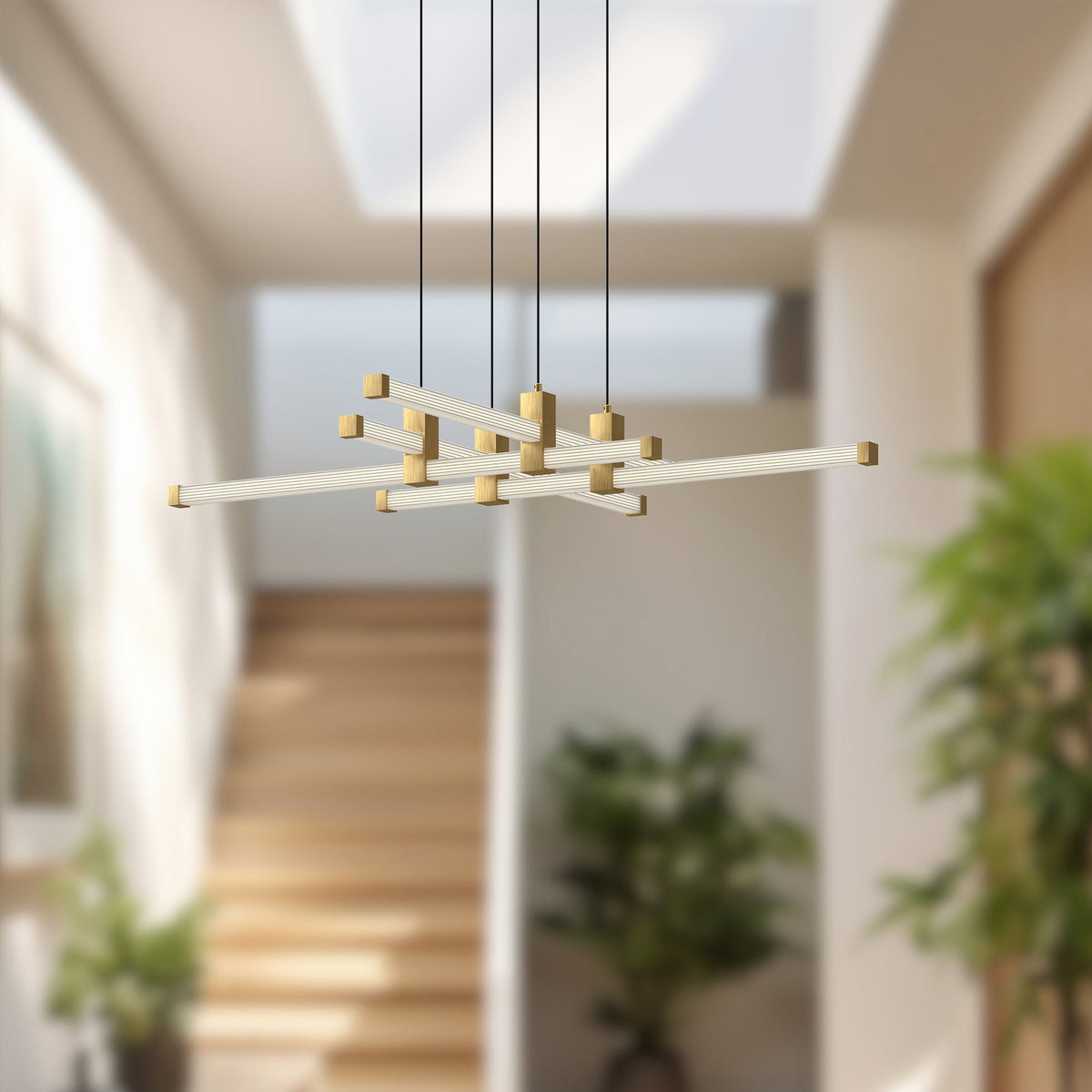 Blade 34" LED Chandelier