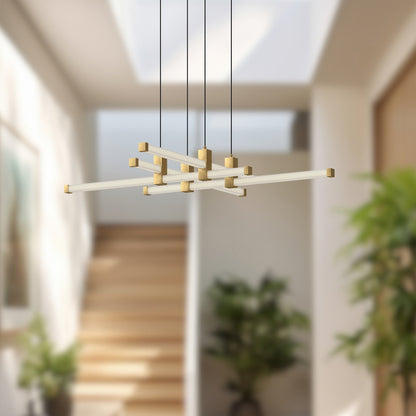 Blade 34" LED Chandelier