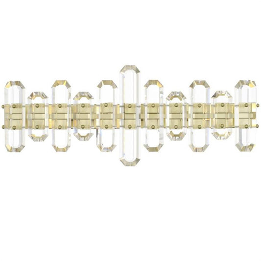 Crystorama Bolton Bathroom Vanity Aged Brass
