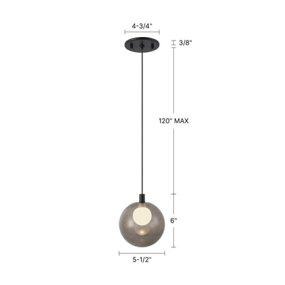 Bolla 6" LED Pendant