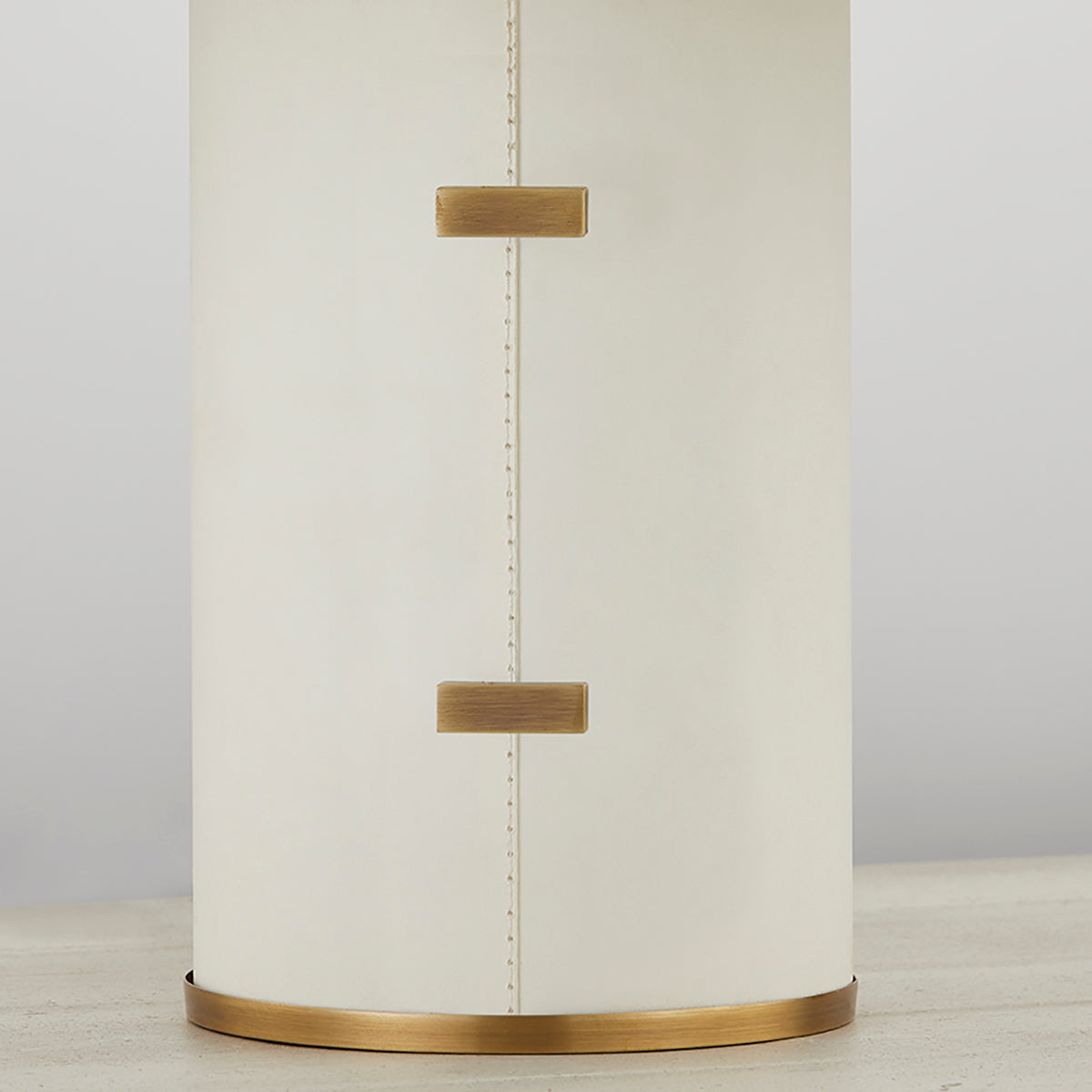 Troy Bond Table Lamp Patina Brass Detail 1