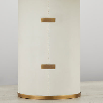 Troy Bond Table Lamp Patina Brass Detail 1