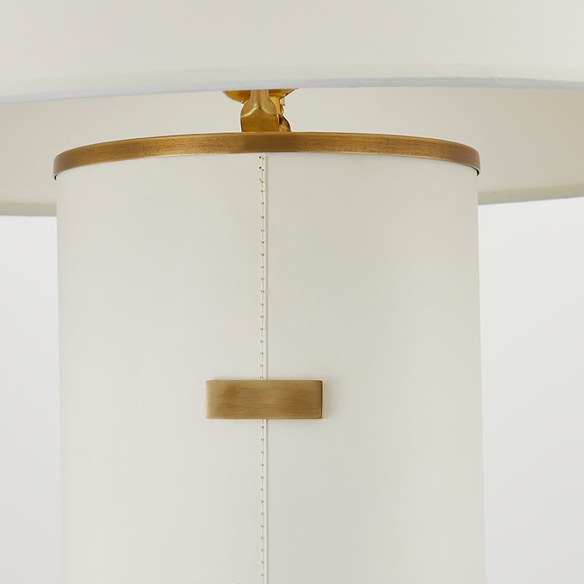 Troy Bond Table Lamp Patina Brass Detail 1