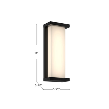 Bravo 4" LED Exterior Wall Sconce