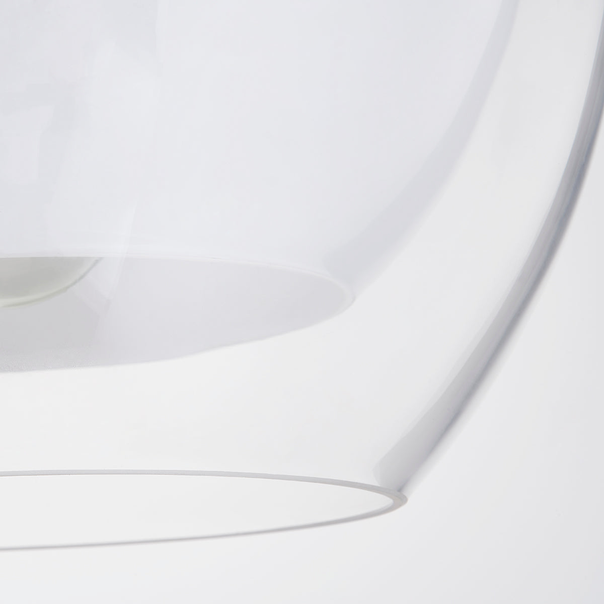 Troy Dutton Flush Mount Polished Nickel Detail 2