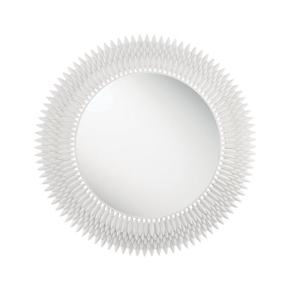 Crystorama Broche 46.75" Mirror Matte White
