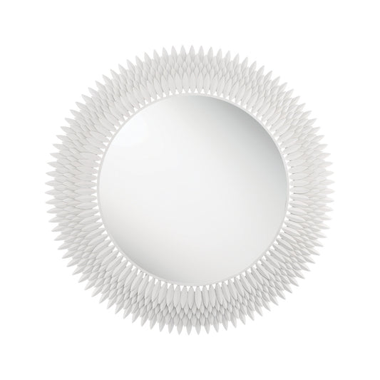Crystorama Broche 46.75" Mirror Matte White