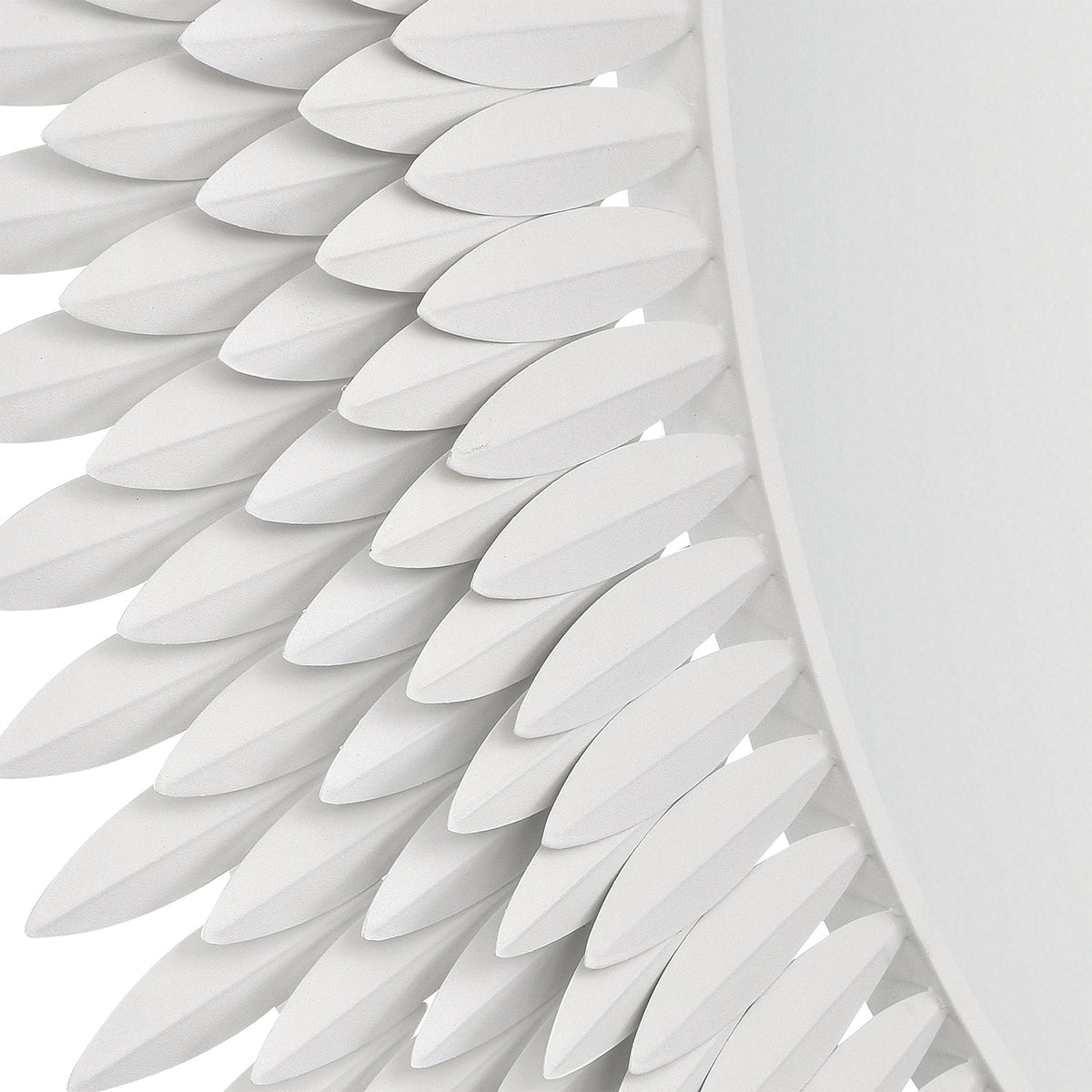 Crystorama Broche 46.75" Mirror Matte White - detail