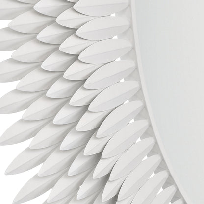 Crystorama Broche 46.75" Mirror Matte White - detail