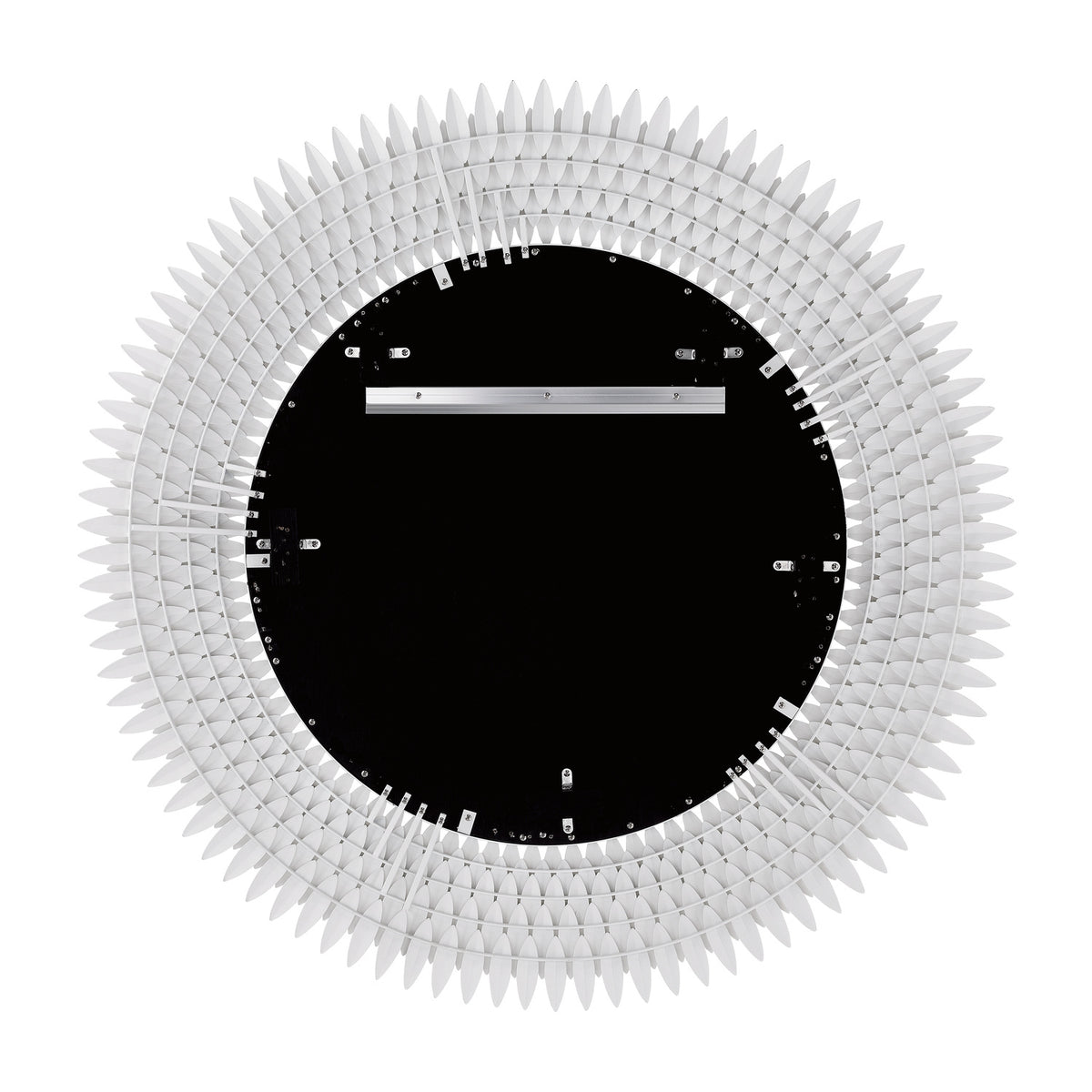 Crystorama Broche 46.75" Mirror Matte White - detail